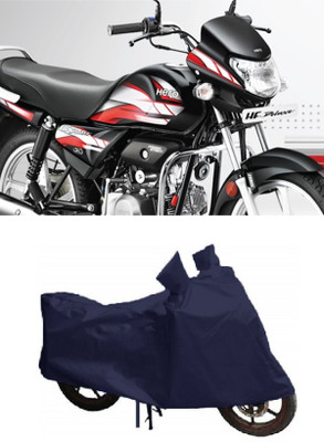MMSSTAR Waterproof Two Wheeler Cover for Hero(HF Deluxe, Blue)