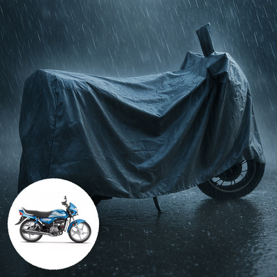 PAGORA Waterproof Two Wheeler Cover for Hero(HF Deluxe i3s, Grey)