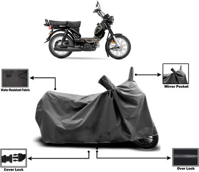 Amexride Two Wheeler Cover for TVS(XL 100 Heavy Duty, Grey)