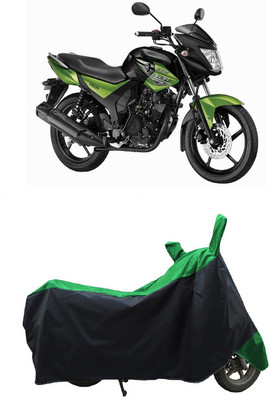 Coxtor Waterproof Two Wheeler Cover for Yamaha(SZ RR V2.0 BS6, Green)