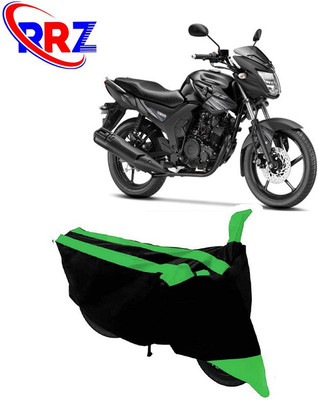 RRZ Waterproof Two Wheeler Cover for Yamaha(SZ-RR, Black, Green)