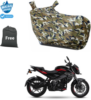 CODOKI Waterproof Two Wheeler Cover for Bajaj(Pulsar NS200, Yellow)