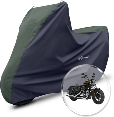 Neodrift Two Wheeler Cover for Harley Davidson(Forty Eight, Green, Black)