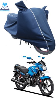 Ascension Two Wheeler Cover for Hero(Glamour Programmed FI, Blue)