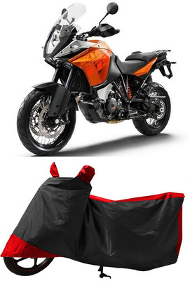 GROFATIK Two Wheeler Cover for KTM(390 Adventure, Red)