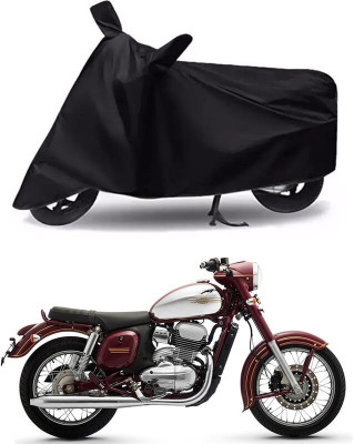 KEDIT Two Wheeler Cover for JAWA(Forty Two, Black)