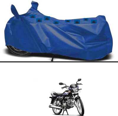 ZEDTEEK Waterproof Two Wheeler Cover for Hero(Splendor, Blue)
