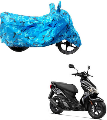 DeepShakshi AUTOMOTIVE Waterproof Two Wheeler Cover for Yamaha(Jog R, Blue)