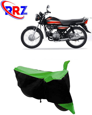 RRZ Waterproof Two Wheeler Cover for Honda(CD Dawn, Black, Green)