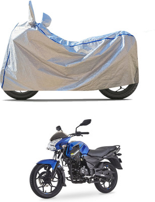 CODOKI Waterproof Two Wheeler Cover for Bajaj(Discover, Silver)