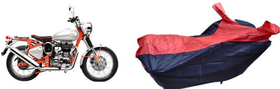 malti Two Wheeler Cover for Royal Enfield(Bullet Trials 500, Red, Blue)