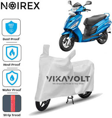 NOIREX Waterproof Two Wheeler Cover for Hero(Maestro Edge, Silver)