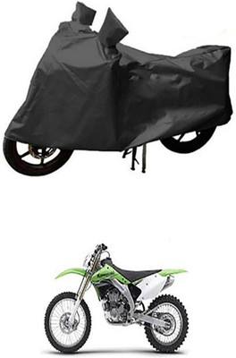 THE REAL ARV Waterproof Two Wheeler Cover for Kawasaki(Grey)