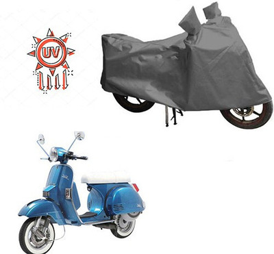 DeepShakshi AUTOMOTIVE Waterproof Two Wheeler Cover for LML(Star Euro, Grey)