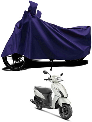 KEDIT Two Wheeler Cover for Suzuki(Swish, Blue)