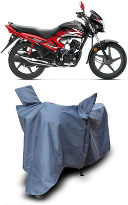 MADAFIYA Waterproof Two Wheeler Cover for Honda(Dream Yuga, Grey)