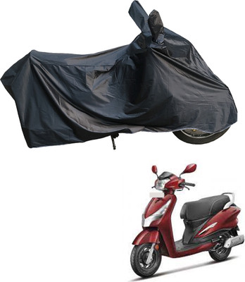 Motodreka Waterproof Two Wheeler Cover for Hero(Duet 125CC, Black)