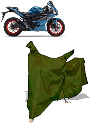 Amexride Two Wheeler Cover for Yamaha(YZF R3, Maroon)