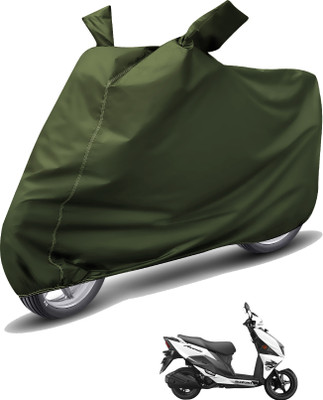 Auto Hub Waterproof Two Wheeler Cover for Suzuki(Avenis 125, Green)