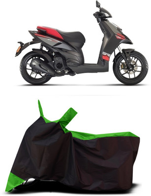 VESMEI Two Wheeler Cover for Aprilia(Shine, Green)