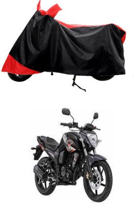 GROFATIK Two Wheeler Cover for Yamaha(FZ16, Red)