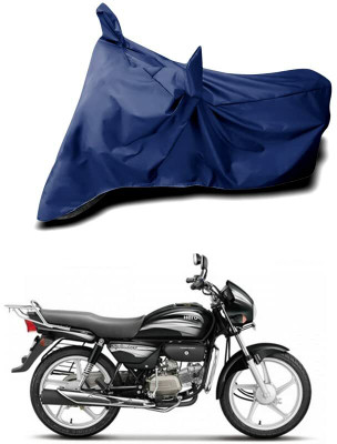 KEDIT Two Wheeler Cover for Hero(Splendor Plus, Blue)