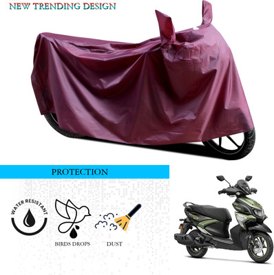 ANTHUB Waterproof Two Wheeler Cover for Yamaha(RayZR 125 Fi, Maroon)