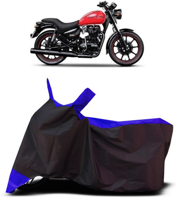VESMEI Two Wheeler Cover for Royal Enfield(Thunderbird 500, Blue)