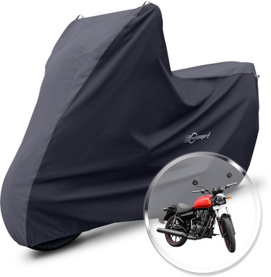 Neodrift Two Wheeler Cover for Royal Enfield(Thunderbird 350, Grey, Black)