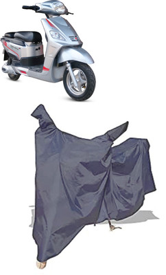 Amexride Two Wheeler Cover for Hero Electric(Electric NYX e5, Grey)