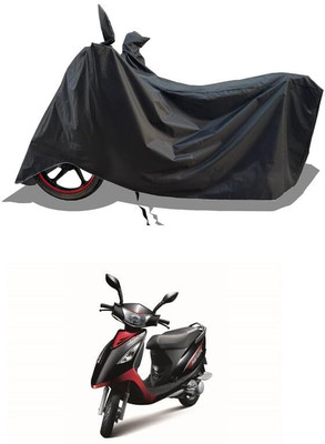 KEDIT Two Wheeler Cover for TVS(Streek, Black)