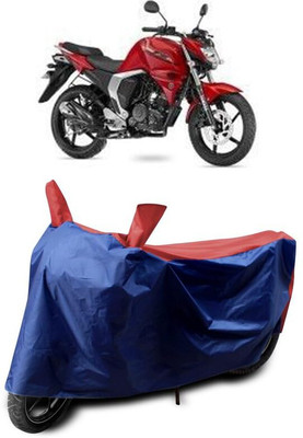 KEDIT Two Wheeler Cover for Yamaha(FZ FI, Red, Blue)