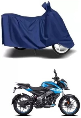 Tritika Waterproof Two Wheeler Cover for Bajaj(Pulsar 125, Blue)
