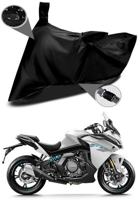 Ascension Two Wheeler Cover for CFMoto(650GT, Black)