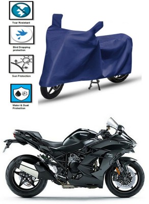 Ascension Two Wheeler Cover for Kawasaki(Ninja H2 SX, Blue)