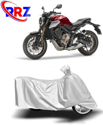RRZ Waterproof Two Wheeler Cover for Honda(CBR650R, White)