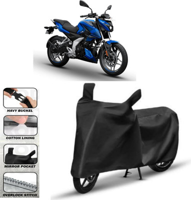 WMIZEXA Waterproof Two Wheeler Cover for Bajaj(Pulsar 150, Black)