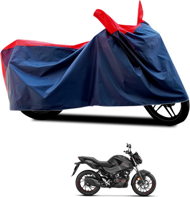 CODOKI Waterproof Two Wheeler Cover for Hero(CBZ Extreme, Black, Red)