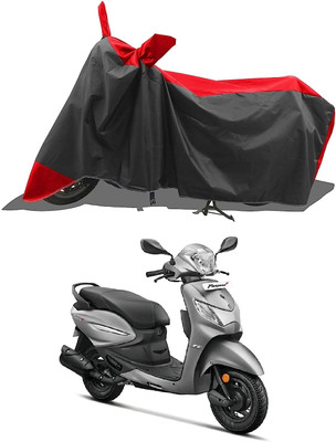 AASHTIK MART Two Wheeler Cover for Hero(Pleasure Plus, Red)