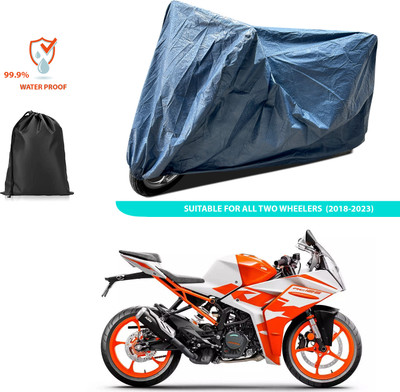 PAGORA Waterproof Two Wheeler Cover for KTM(RC 125 BS6, Blue)