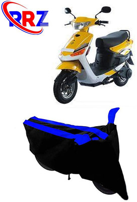 RRZ Waterproof Two Wheeler Cover for Universal For Bike(Yo Style, Black, Blue)