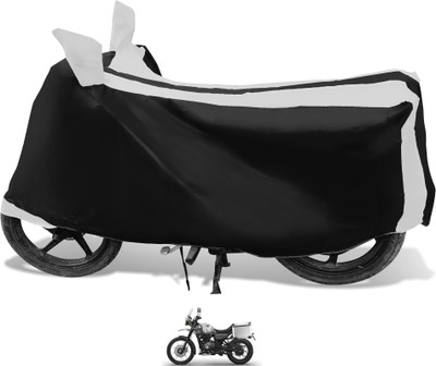 Euro Care Waterproof Two Wheeler Cover for Royal Enfield(Himalayan, White)