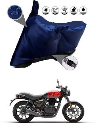RONISH Waterproof Two Wheeler Cover for Royal Enfield(Hunter 350, Blue)
