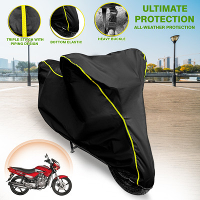 GARREGE Waterproof Two Wheeler Cover for Hero(Ambition, Black)