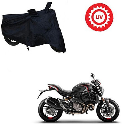 MMSSTAR Waterproof Two Wheeler Cover for Ducati(Monster 82, Black)