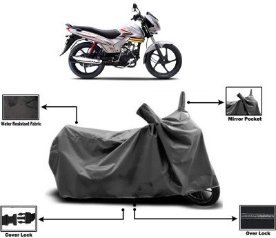 Amexride Two Wheeler Cover for Mahindra(Centuro BS6, Grey)