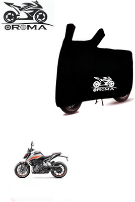 AutoRash Waterproof Two Wheeler Cover for KTM(390 Duke BS6, Black)