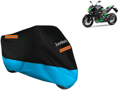 Juvdoxj Waterproof Two Wheeler Cover for Kawasaki(Z250 BS6, Blue)
