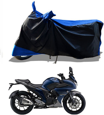 DeepShakshi AUTOMOTIVE Waterproof Two Wheeler Cover for Yamaha(Fazer-FI BS6, Blue)