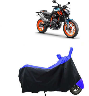 Coxtor Waterproof Two Wheeler Cover for KTM(890 Duke, Blue)